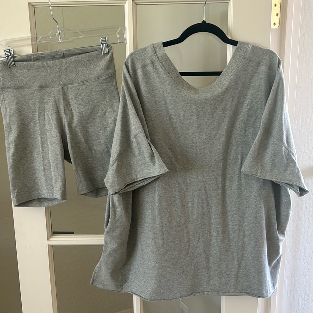 FP MOVEMENT Hot Shot Reversible Set in Grey